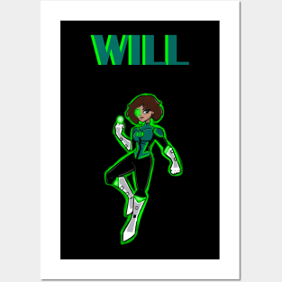 Green Lantern (Jessica Cruz) Posters and Art